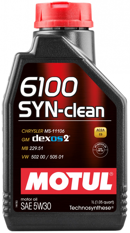 Масло моторное Motul 6100 Syn-Clean 5W30, 1л