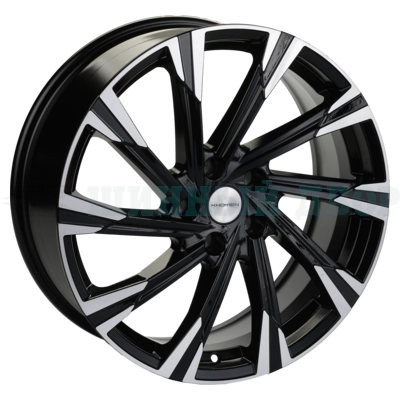 5*114.3 19" Et45 7.5J Khomen Wheels KHW1901 (CX-5/CX8) 67.1 Black-FP