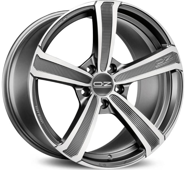 5*112 20" Et33 9.5J OZ Montecarlo HLT 79.0 Matt Dark Graphite Diamond Cut