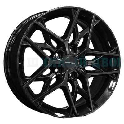 5*110 17" Et46 7J Khomen Wheels KHW1709 (Changan CS35 Plus) 63.3 Black