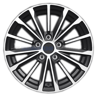 5*114.3 16" Et45 6.5J Khomen Wheels KHW1611 (Mazda 3) 67.1 Gray-FP