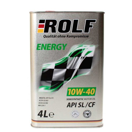 Масло моторное Rolf Energy 10W40 4л