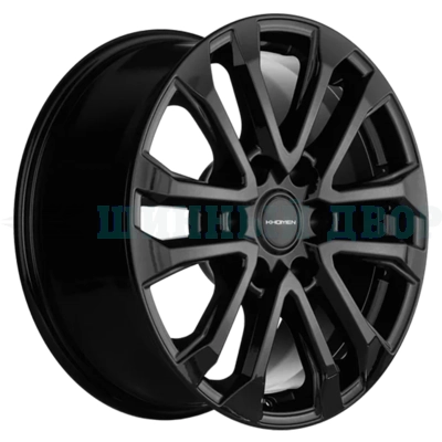 6*139.7 18" Et46 7.5J Khomen Wheels KHW1805 (Pajero) 67.1 Black