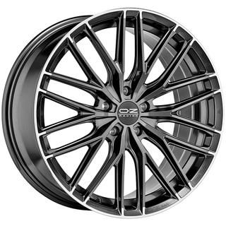5*112 20" Et35 9.5J OZ Gran Turismo HLT 75.0 Star Graphite Diamond Lip