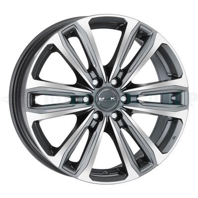 6*114.3 18" Et50 8J MAK Safari 6 66.1 Gunmetal Mirror Face