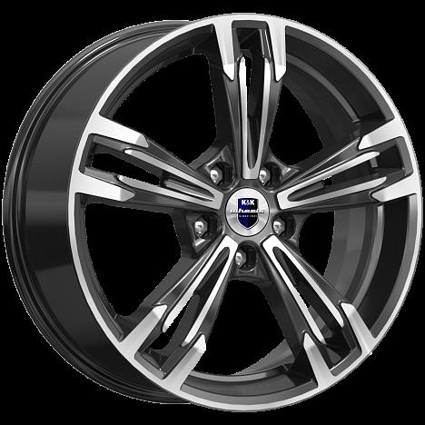 5*110 18" Et38 7.0J КиК Karrera Light 65.1 алмаз чёрный