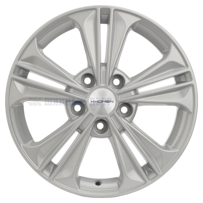 5*114.3 16" Et43 6J Khomen Wheels KHW1603 (Creta/Seltos) 67.1 F-Silver