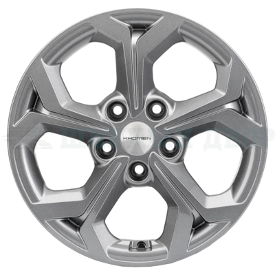 Khomen Wheels 6,5x16/5x108 ET50 D63,3 KHW1606 (Focus) Gray