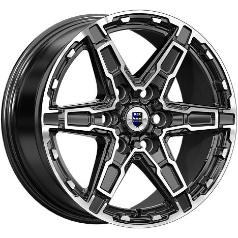 6*114,3 18" Et25 8.0J КиК Дистрикт 66.1 алмаз чёрный