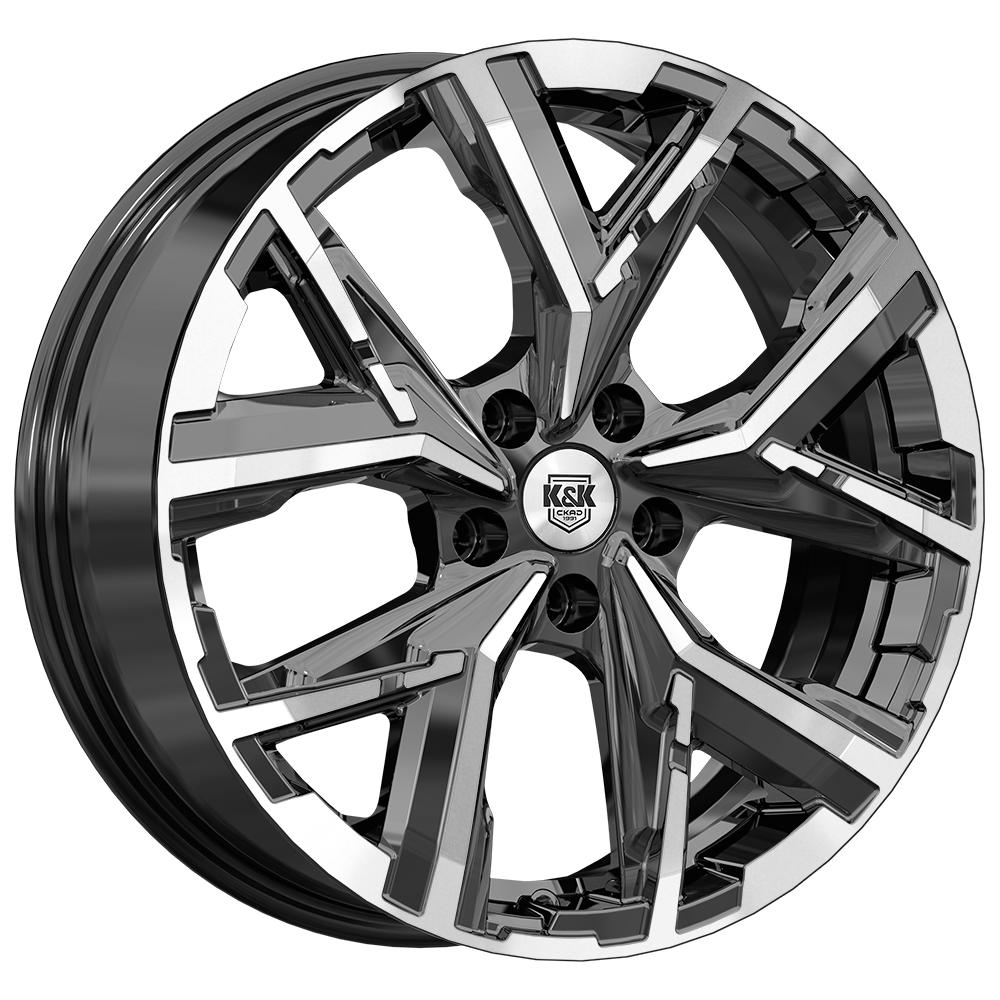 5*108 18" Et33 6.5J КиК Айона 60.1 алмаз чёрный