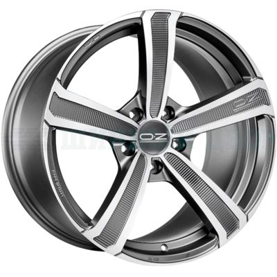 5*112 20" Et33 9.5J OZ Montecarlo HLT 79 Matt Dark Graphite Diamond Cut
