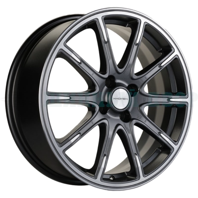 4*100 17" Et43 6.5J Khomen Wheels KHW1707 (Lada Vesta Cross) 60.1 Gray-FP
