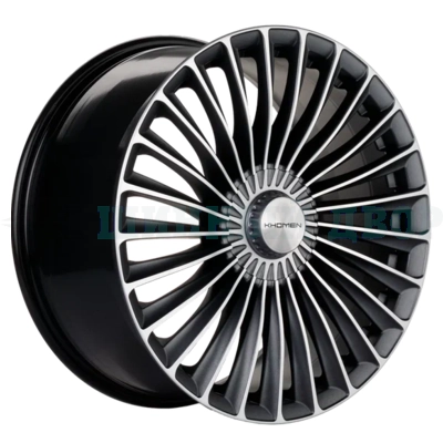 5*112 20" Et38 9.5J Khomen Wheels KHW2008 (Mercedes Rear) 66.6 Gray-FP Matt