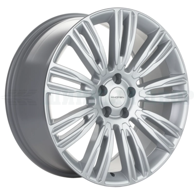 5*120 20" Et45 8.5J Khomen Wheels KHW2004 (RRover) 72.6 Brilliant Silver