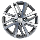 4*100 16" Et37 6J Khomen Wheels KHW1609 (Stepway) 60.1 Gray