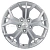 5*114.3 17" Et45 7J Khomen Wheels KHW1715 (Camry) 60.1 F-Silver-FP