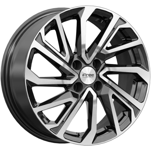 4*100 16" Et45 6.5J iFree КС1172 56.1 алмаз чёрный