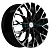 5*108 17" Et49 7J Khomen Wheels KHW1718 (GAC GS4) 59.5 Black-FP