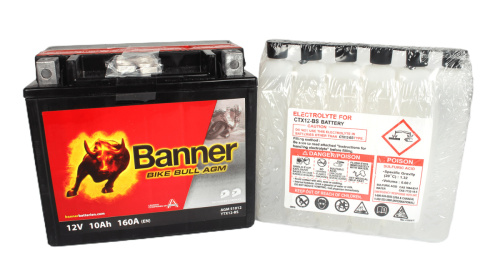 BANNER Bike Bull AGM YTX12-BS