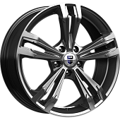 5*112 18" et35 7" K&K Karrera Light Дарк Платинум Брайт 66,6