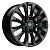 6*139.7 20" Et-28 8J Khomen Wheels KHW2010 (Chevrolet Tahoe) 78.1 Black