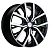 5*108 18" Et36 7J Khomen Wheels KHW1806 (Exeed TXL) 65.1 Black-FP
