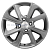 4*100 15" Et50 6J Khomen Wheels KHW1501 (Vesta/Almera) 60.1 G-Silver