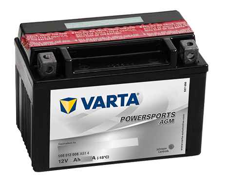 14 Ah 12V VARTA Powersports  R+ (YB14L-A2) 